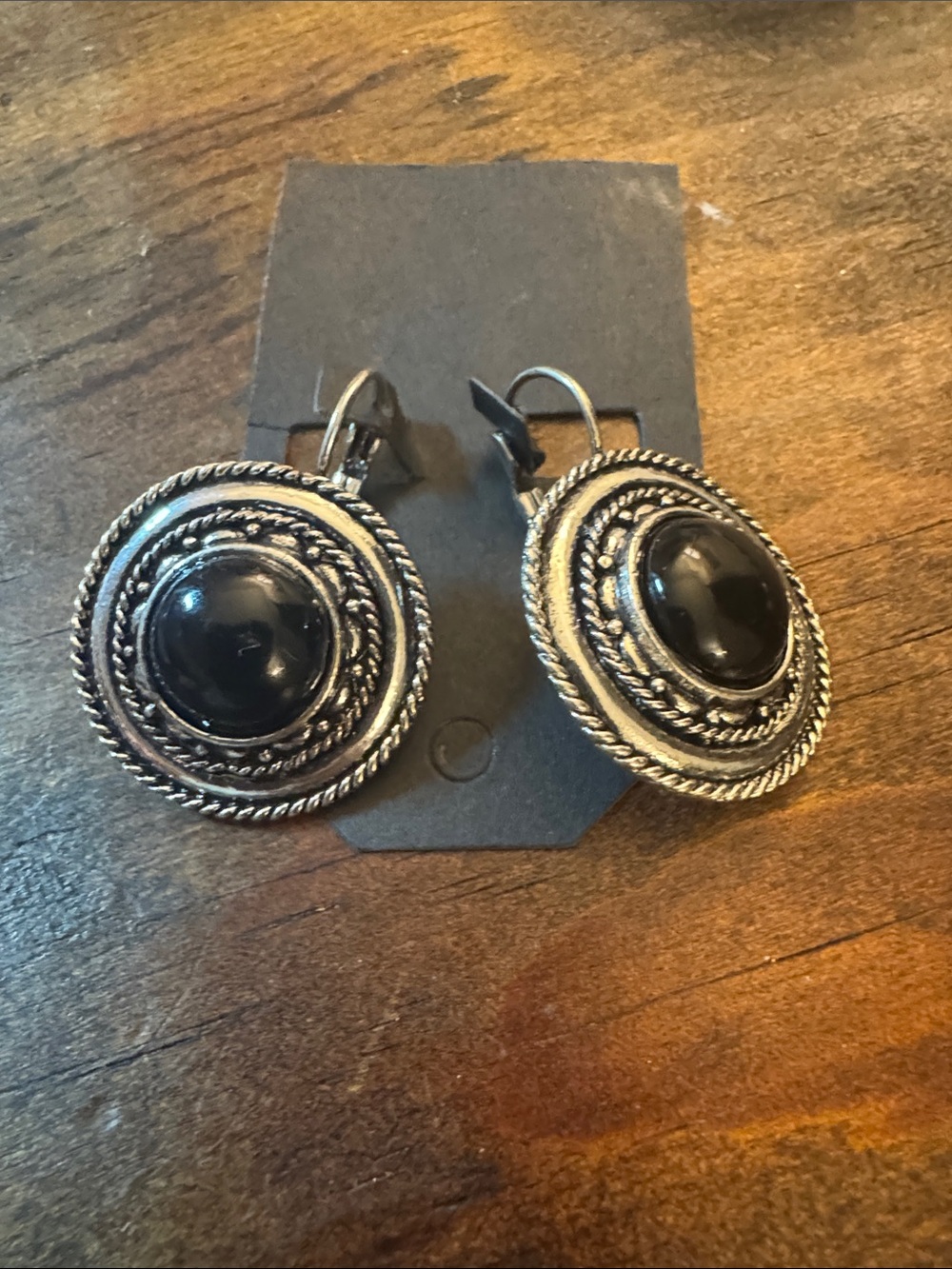 Boho lever back earrings